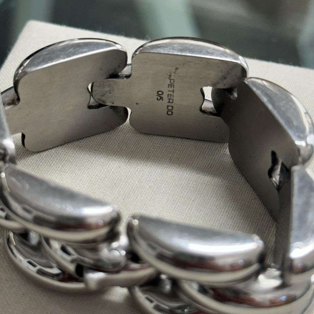 PETER DO Silver Jewelry Chunky Bracelet